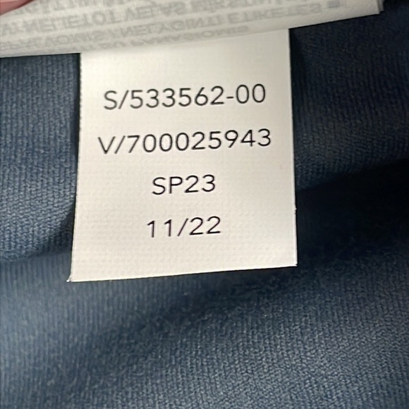 NWT Athleta Elation Pant Granite Blue Butter Soft Comfy Low Impact Yoga Sz XS - Picture 13 of 13